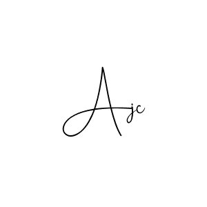 The best way (Andilay-7BmLP) to make a short signature is to pick only two or three words in your name. The name Ajc include a total of six letters. For converting this name. Ajc signature style 4 images and pictures png