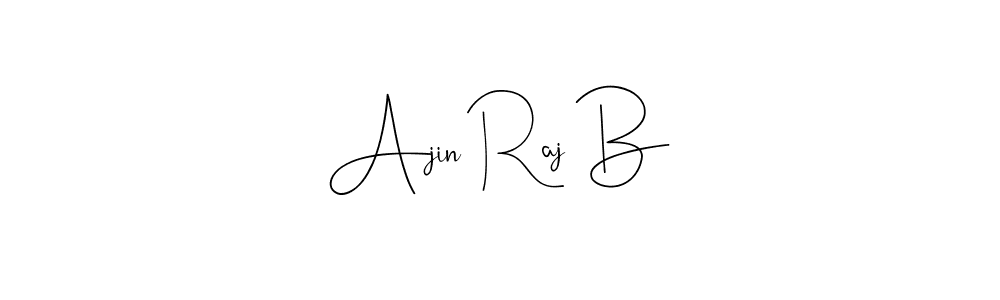 It looks lik you need a new signature style for name Ajin Raj B. Design unique handwritten (Andilay-7BmLP) signature with our free signature maker in just a few clicks. Ajin Raj B signature style 4 images and pictures png