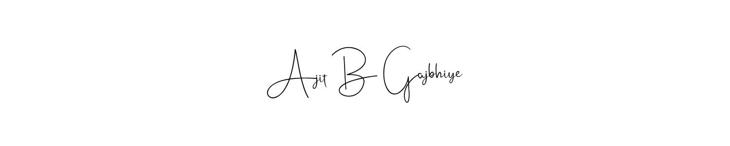 Also You can easily find your signature by using the search form. We will create Ajit B Gajbhiye name handwritten signature images for you free of cost using Andilay-7BmLP sign style. Ajit B Gajbhiye signature style 4 images and pictures png