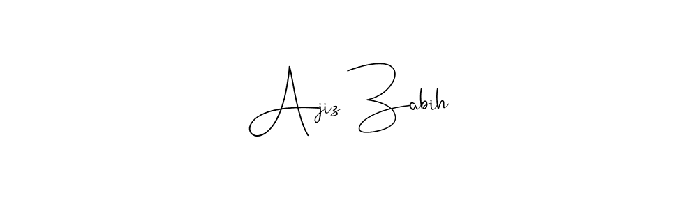 How to Draw Ajiz Zabih signature style? Andilay-7BmLP is a latest design signature styles for name Ajiz Zabih. Ajiz Zabih signature style 4 images and pictures png