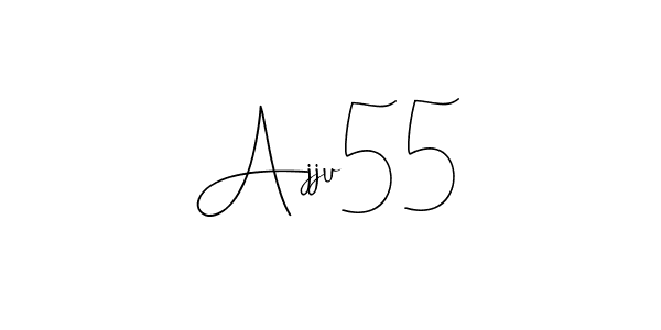 See photos of Ajju55 official signature by Spectra . Check more albums & portfolios. Read reviews & check more about Andilay-7BmLP font. Ajju55 signature style 4 images and pictures png