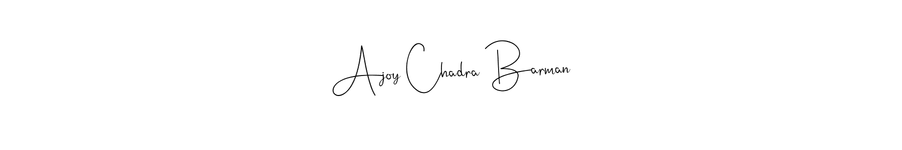 Make a beautiful signature design for name Ajoy Chadra Barman. With this signature (Andilay-7BmLP) style, you can create a handwritten signature for free. Ajoy Chadra Barman signature style 4 images and pictures png