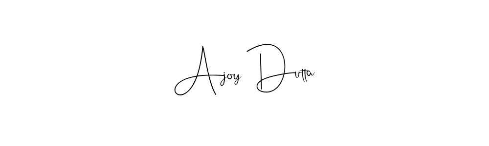 Ajoy Dutta stylish signature style. Best Handwritten Sign (Andilay-7BmLP) for my name. Handwritten Signature Collection Ideas for my name Ajoy Dutta. Ajoy Dutta signature style 4 images and pictures png