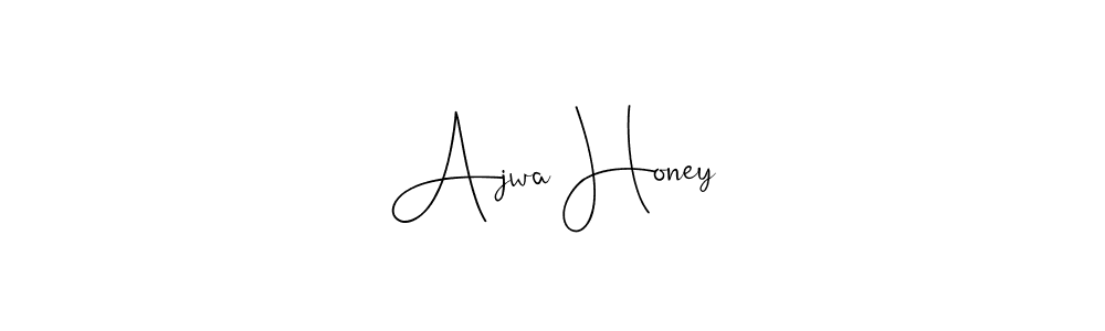 Ajwa Honey stylish signature style. Best Handwritten Sign (Andilay-7BmLP) for my name. Handwritten Signature Collection Ideas for my name Ajwa Honey. Ajwa Honey signature style 4 images and pictures png