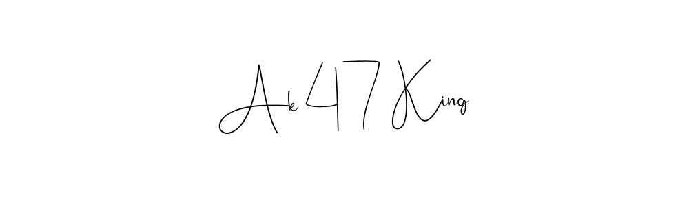 You can use this online signature creator to create a handwritten signature for the name Ak 47 King. This is the best online autograph maker. Ak 47 King signature style 4 images and pictures png