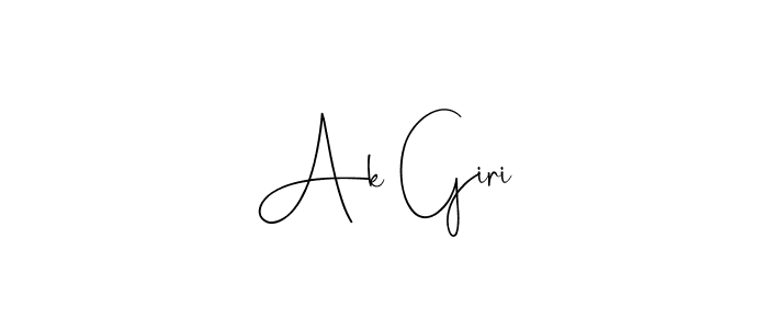 Best and Professional Signature Style for Ak Giri. Andilay-7BmLP Best Signature Style Collection. Ak Giri signature style 4 images and pictures png