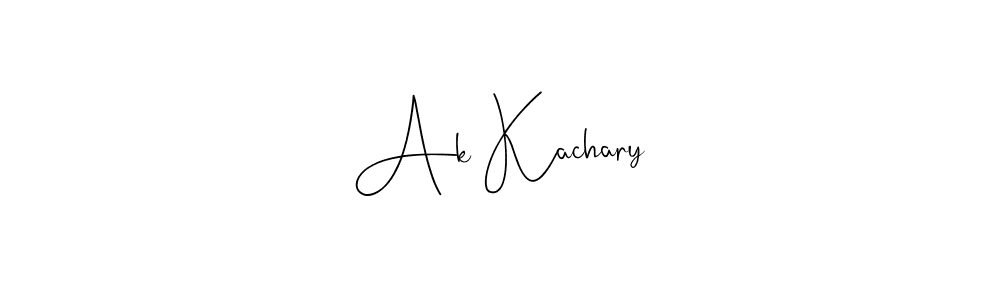 Use a signature maker to create a handwritten signature online. With this signature software, you can design (Andilay-7BmLP) your own signature for name Ak Kachary. Ak Kachary signature style 4 images and pictures png