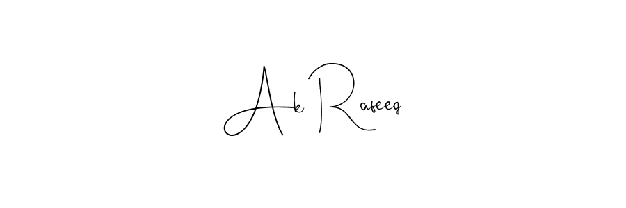 Best and Professional Signature Style for Ak Rafeeq. Andilay-7BmLP Best Signature Style Collection. Ak Rafeeq signature style 4 images and pictures png