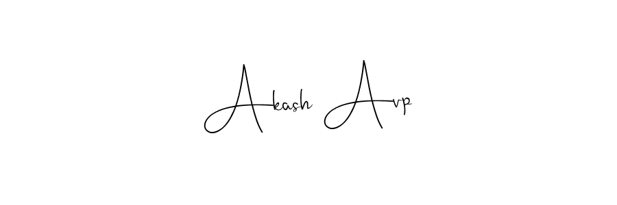 Also You can easily find your signature by using the search form. We will create Akash Avp name handwritten signature images for you free of cost using Andilay-7BmLP sign style. Akash Avp signature style 4 images and pictures png