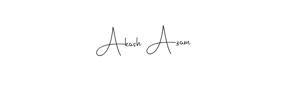 This is the best signature style for the Akash Azam name. Also you like these signature font (Andilay-7BmLP). Mix name signature. Akash Azam signature style 4 images and pictures png