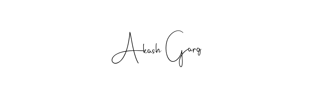 if you are searching for the best signature style for your name Akash Garg. so please give up your signature search. here we have designed multiple signature styles  using Andilay-7BmLP. Akash Garg signature style 4 images and pictures png