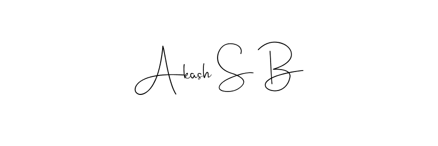 See photos of Akash S B official signature by Spectra . Check more albums & portfolios. Read reviews & check more about Andilay-7BmLP font. Akash S B signature style 4 images and pictures png