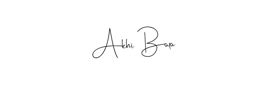 Andilay-7BmLP is a professional signature style that is perfect for those who want to add a touch of class to their signature. It is also a great choice for those who want to make their signature more unique. Get Akhi Bala name to fancy signature for free. Akhi Bala signature style 4 images and pictures png