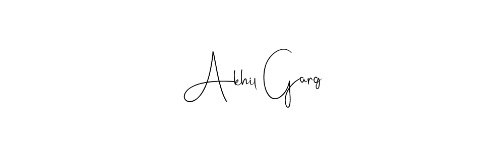 Make a short Akhil Garg signature style. Manage your documents anywhere anytime using Andilay-7BmLP. Create and add eSignatures, submit forms, share and send files easily. Akhil Garg signature style 4 images and pictures png