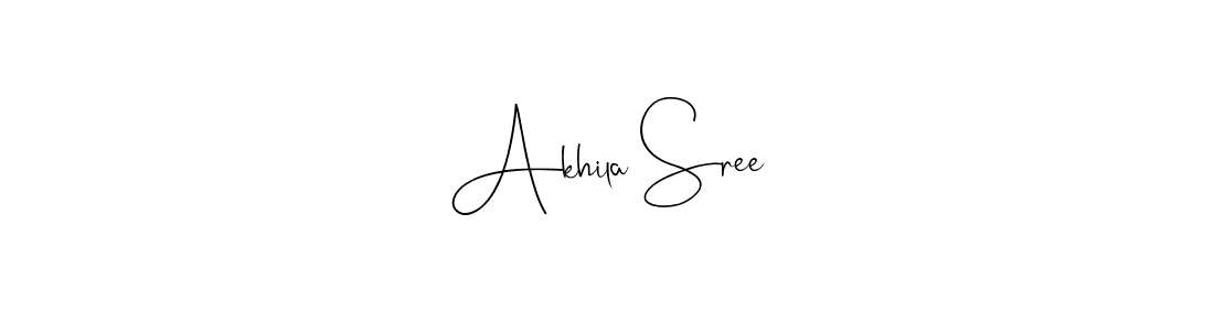 The best way (Andilay-7BmLP) to make a short signature is to pick only two or three words in your name. The name Akhila Sree include a total of six letters. For converting this name. Akhila Sree signature style 4 images and pictures png