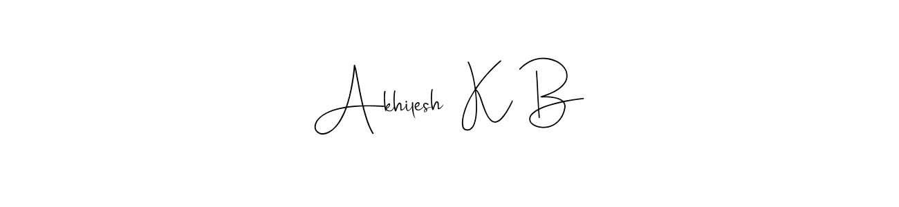 Check out images of Autograph of Akhilesh  K B name. Actor Akhilesh  K B Signature Style. Andilay-7BmLP is a professional sign style online. Akhilesh  K B signature style 4 images and pictures png