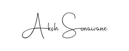 The Andilay-7BmLP typeface gives name Aksh Sonawane a refined look. Suitable for certificates, diplomas, and official verification. Aksh Sonawane signature style 4 images and pictures png