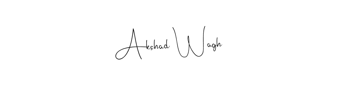 How to make Akshad Wagh signature? Andilay-7BmLP is a professional autograph style. Create handwritten signature for Akshad Wagh name. Akshad Wagh signature style 4 images and pictures png