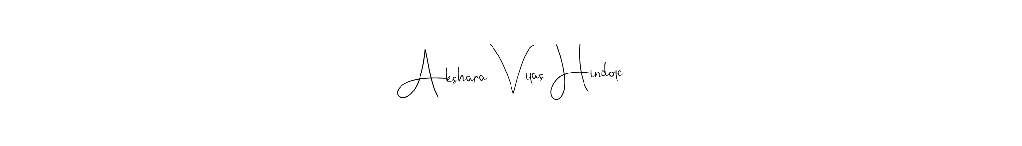 You should practise on your own different ways (Andilay-7BmLP) to write your name (Akshara Vilas Hindole) in signature. don't let someone else do it for you. Akshara Vilas Hindole signature style 4 images and pictures png
