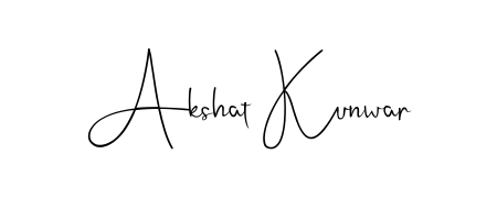 Practice writing Akshat Kunwar with the flow of Andilay-7BmLP lettering. A fantastic source of inspiration for developing your personal signature style. Akshat Kunwar signature style 4 images and pictures png