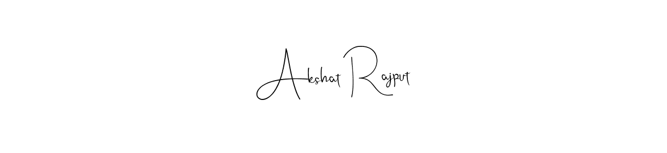 How to make Akshat Rajput signature? Andilay-7BmLP is a professional autograph style. Create handwritten signature for Akshat Rajput name. Akshat Rajput signature style 4 images and pictures png