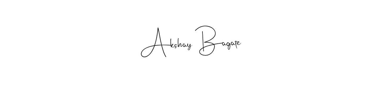 You can use this online signature creator to create a handwritten signature for the name Akshay Bagate. This is the best online autograph maker. Akshay Bagate signature style 4 images and pictures png