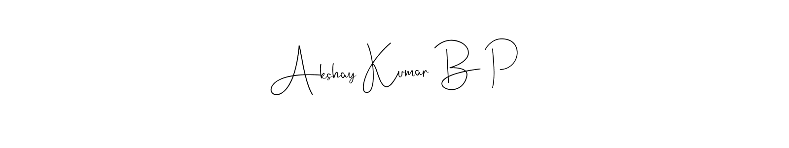 Once you've used our free online signature maker to create your best signature Andilay-7BmLP style, it's time to enjoy all of the benefits that Akshay Kumar B P name signing documents. Akshay Kumar B P signature style 4 images and pictures png