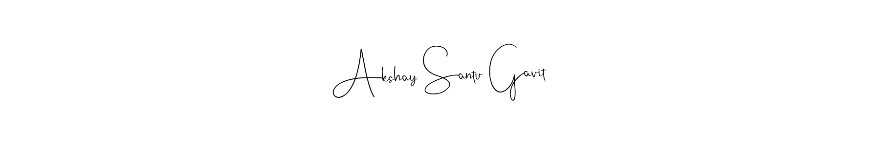 Andilay-7BmLP is a professional signature style that is perfect for those who want to add a touch of class to their signature. It is also a great choice for those who want to make their signature more unique. Get Akshay Santu Gavit name to fancy signature for free. Akshay Santu Gavit signature style 4 images and pictures png