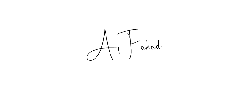 You can use this online signature creator to create a handwritten signature for the name Al Fahad. This is the best online autograph maker. Al Fahad signature style 4 images and pictures png