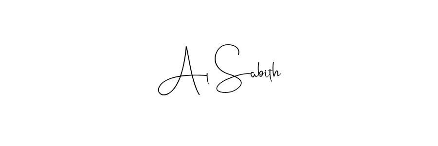 Al Sabith stylish signature style. Best Handwritten Sign (Andilay-7BmLP) for my name. Handwritten Signature Collection Ideas for my name Al Sabith. Al Sabith signature style 4 images and pictures png