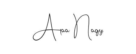 Turn your name Alaa Nagy into a signature brand with Andilay-7BmLP styling. Download in standard PNG or transparent format anytime. Alaa Nagy signature style 4 images and pictures png