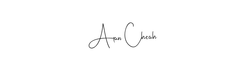 Create a beautiful signature design for name Alan Cheah. With this signature (Andilay-7BmLP) fonts, you can make a handwritten signature for free. Alan Cheah signature style 4 images and pictures png