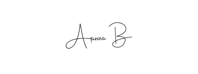 This is the best signature style for the Alanna B name. Also you like these signature font (Andilay-7BmLP). Mix name signature. Alanna B signature style 4 images and pictures png