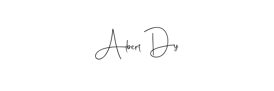 How to make Albert Dy signature? Andilay-7BmLP is a professional autograph style. Create handwritten signature for Albert Dy name. Albert Dy signature style 4 images and pictures png