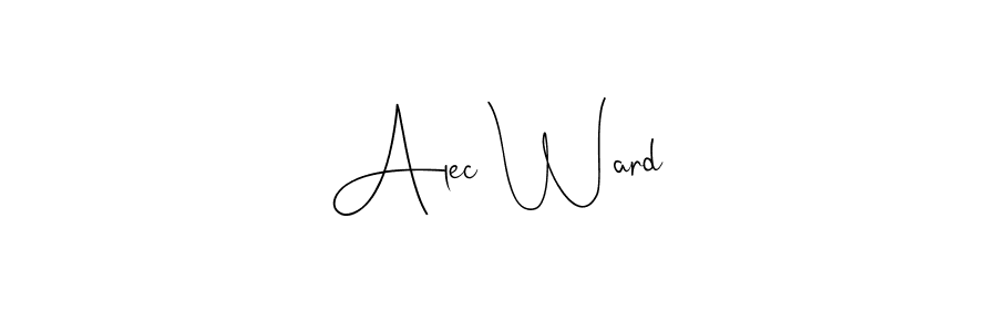 Create a beautiful signature design for name Alec Ward. With this signature (Andilay-7BmLP) fonts, you can make a handwritten signature for free. Alec Ward signature style 4 images and pictures png