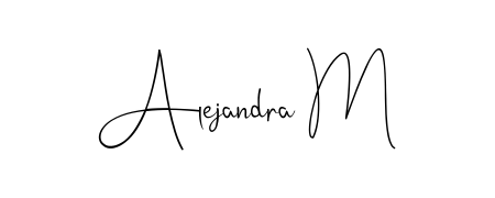 A classic penmanship look for Alejandra M. The Andilay-7BmLP font brings timeless elegance and confidence to every signed document. Alejandra M signature style 4 images and pictures png