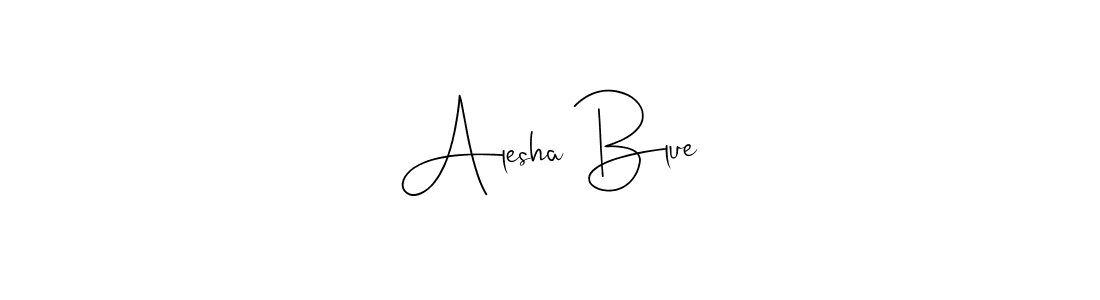 Also You can easily find your signature by using the search form. We will create Alesha Blue name handwritten signature images for you free of cost using Andilay-7BmLP sign style. Alesha Blue signature style 4 images and pictures png