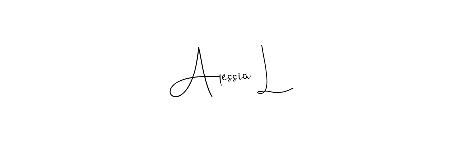 It looks lik you need a new signature style for name Alessia L. Design unique handwritten (Andilay-7BmLP) signature with our free signature maker in just a few clicks. Alessia L signature style 4 images and pictures png