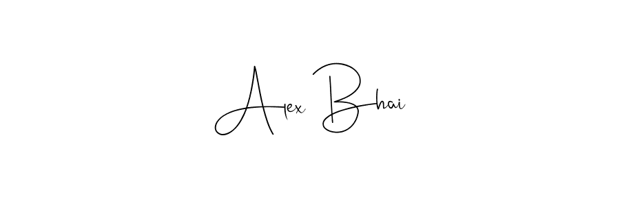 Make a beautiful signature design for name Alex Bhai. Use this online signature maker to create a handwritten signature for free. Alex Bhai signature style 4 images and pictures png