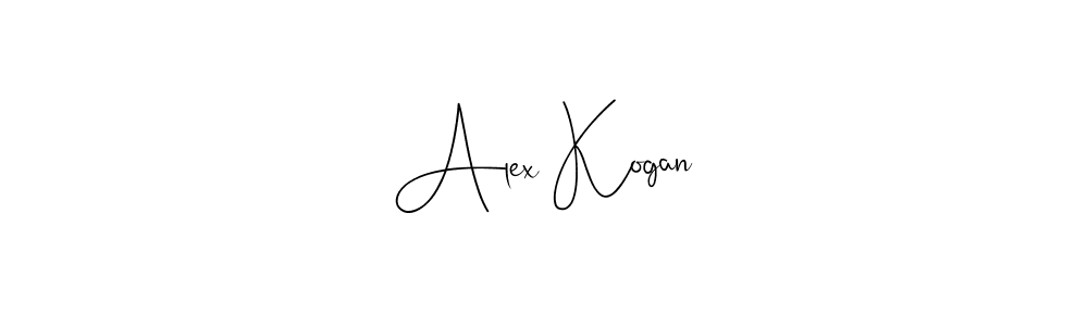 This is the best signature style for the Alex Kogan name. Also you like these signature font (Andilay-7BmLP). Mix name signature. Alex Kogan signature style 4 images and pictures png