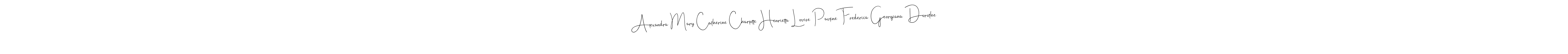 The best way (Andilay-7BmLP) to make a short signature is to pick only two or three words in your name. The name Alexandra Mary Catherine Charlotte Henrietta Louise Pauline Frederica Georgiana Dorothe include a total of six letters. For converting this name. Alexandra Mary Catherine Charlotte Henrietta Louise Pauline Frederica Georgiana Dorothe signature style 4 images and pictures png