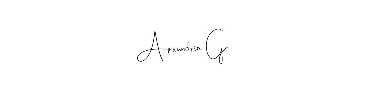 How to Draw Alexandria G signature style? Andilay-7BmLP is a latest design signature styles for name Alexandria G. Alexandria G signature style 4 images and pictures png