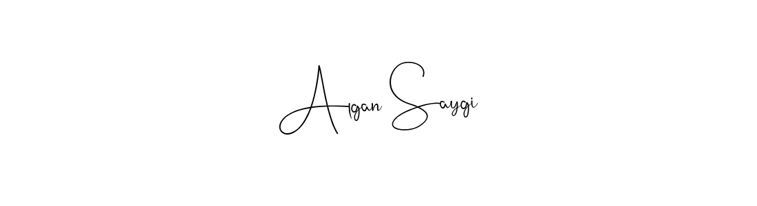 The best way (Andilay-7BmLP) to make a short signature is to pick only two or three words in your name. The name Algan Saygi include a total of six letters. For converting this name. Algan Saygi signature style 4 images and pictures png