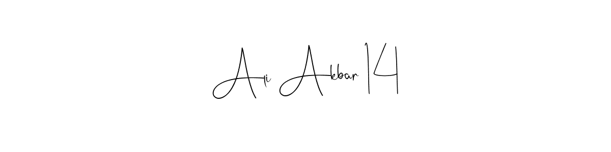 It looks lik you need a new signature style for name Ali Akbar 14. Design unique handwritten (Andilay-7BmLP) signature with our free signature maker in just a few clicks. Ali Akbar 14 signature style 4 images and pictures png