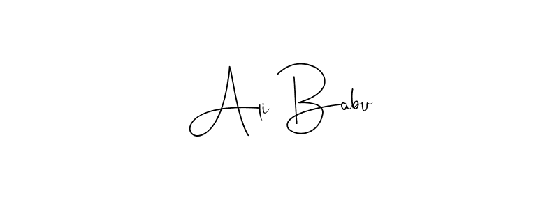 Also we have Ali Babu name is the best signature style. Create professional handwritten signature collection using Andilay-7BmLP autograph style. Ali Babu signature style 4 images and pictures png