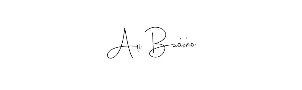 Make a beautiful signature design for name Ali Badsha. With this signature (Andilay-7BmLP) style, you can create a handwritten signature for free. Ali Badsha signature style 4 images and pictures png