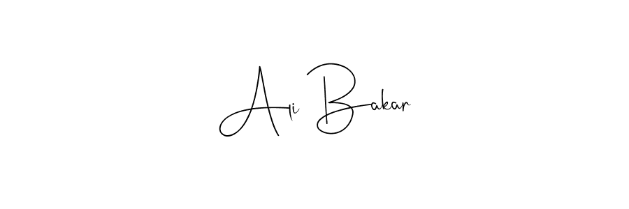 Ali Bakar stylish signature style. Best Handwritten Sign (Andilay-7BmLP) for my name. Handwritten Signature Collection Ideas for my name Ali Bakar. Ali Bakar signature style 4 images and pictures png