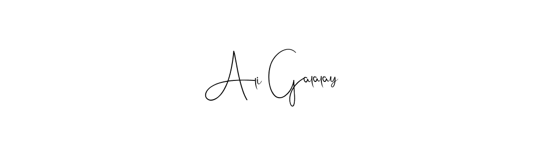 Also You can easily find your signature by using the search form. We will create Ali Galalay name handwritten signature images for you free of cost using Andilay-7BmLP sign style. Ali Galalay signature style 4 images and pictures png