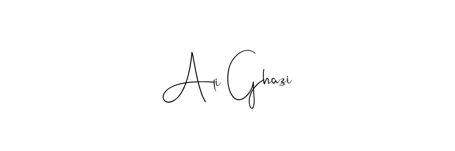 You can use this online signature creator to create a handwritten signature for the name Ali Ghazi. This is the best online autograph maker. Ali Ghazi signature style 4 images and pictures png