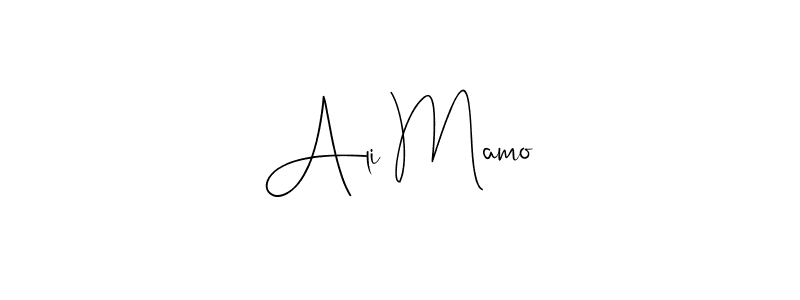 Check out images of Autograph of Ali Mamo name. Actor Ali Mamo Signature Style. Andilay-7BmLP is a professional sign style online. Ali Mamo signature style 4 images and pictures png